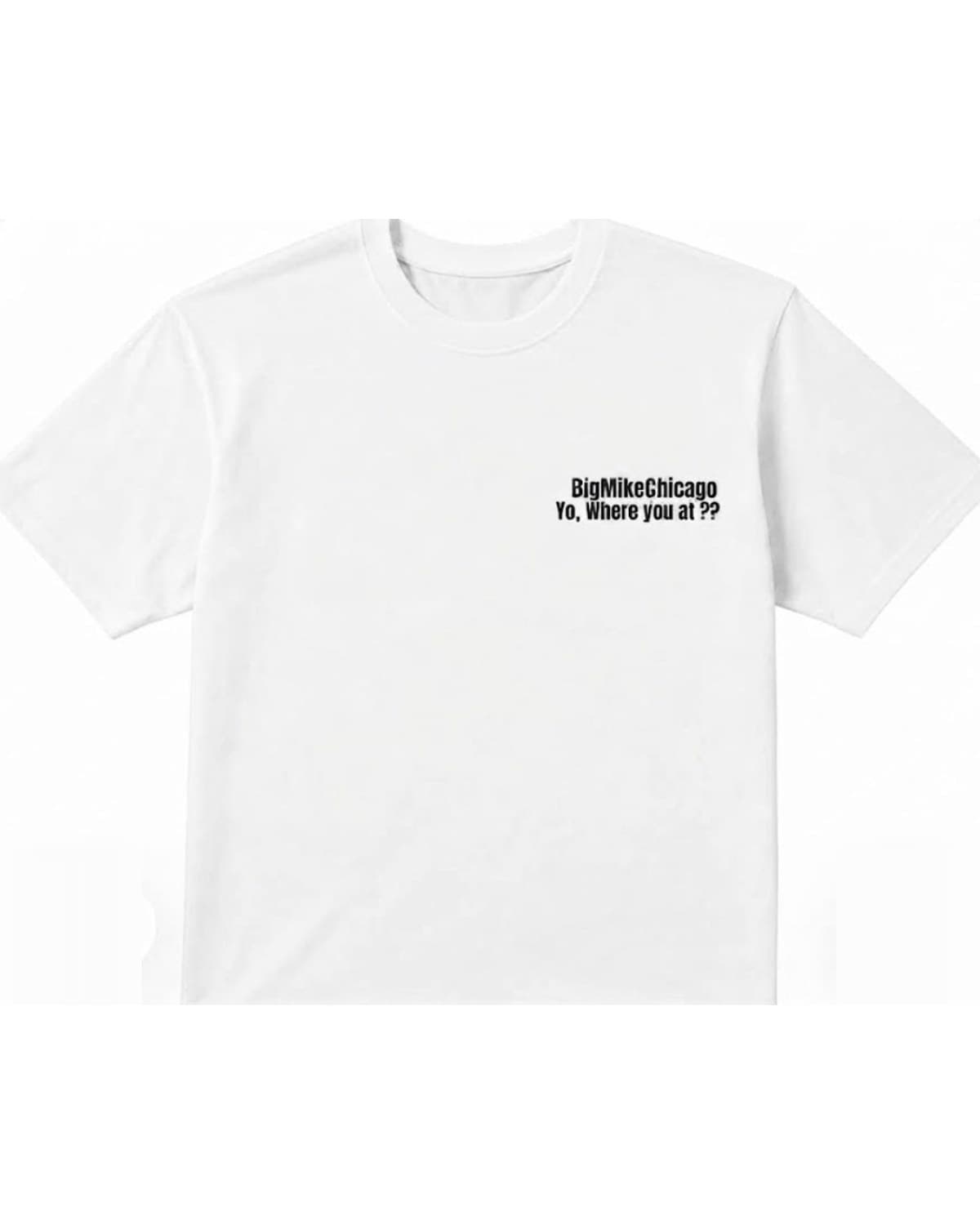 Chicago Seal Back Print Tee, the wording print