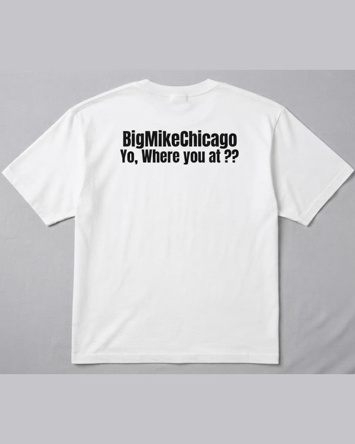 Crime Chasers Chest Print Tee, the wording print